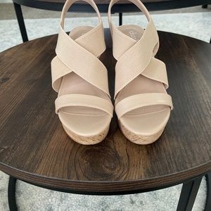 Charles David Wedge Sandals